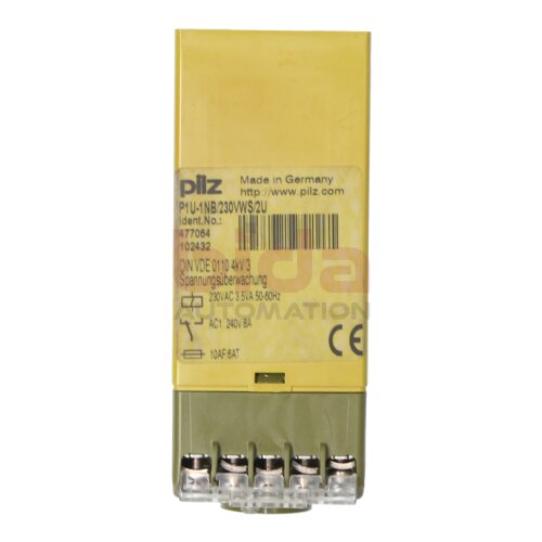 Pilz P1U-1NB/230VWS/2U Sicherheitsrelais Safety relay