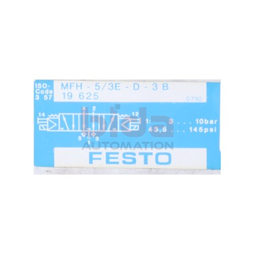Festo MFH-5/3E-D-3B 19625  Magnetventil Solenoid Valve