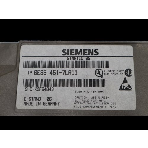 Siemens Simatic S5 6ES5 451-7LA11 Digital Output 32x 24V