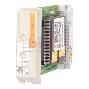 Siemens 6FX1817-0AX15 / 6FX1 817-0AX15 Speichermodul...