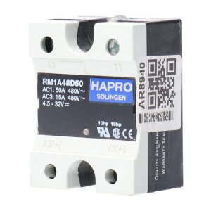 Hapro RM1A48D50 Leistungsschütz Power Contactor