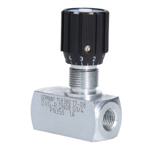 RS Pro DVG-R DN08 G1/4 Drosselrückschlagventil  Flow...