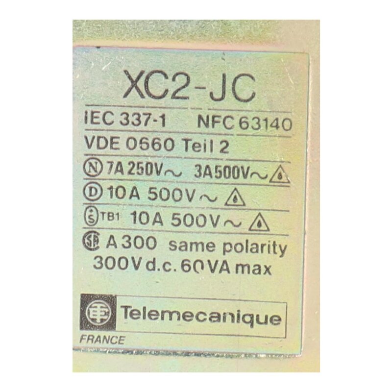 Telemecanique XC2-JC Endschalter Limit Switch