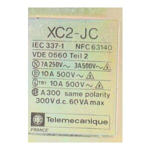 Telemecanique XC2-JC Endschalter Limit Switch