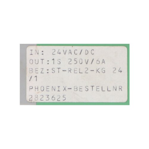 Phoenix Contact 2823625 Steckrelais Connector Relay