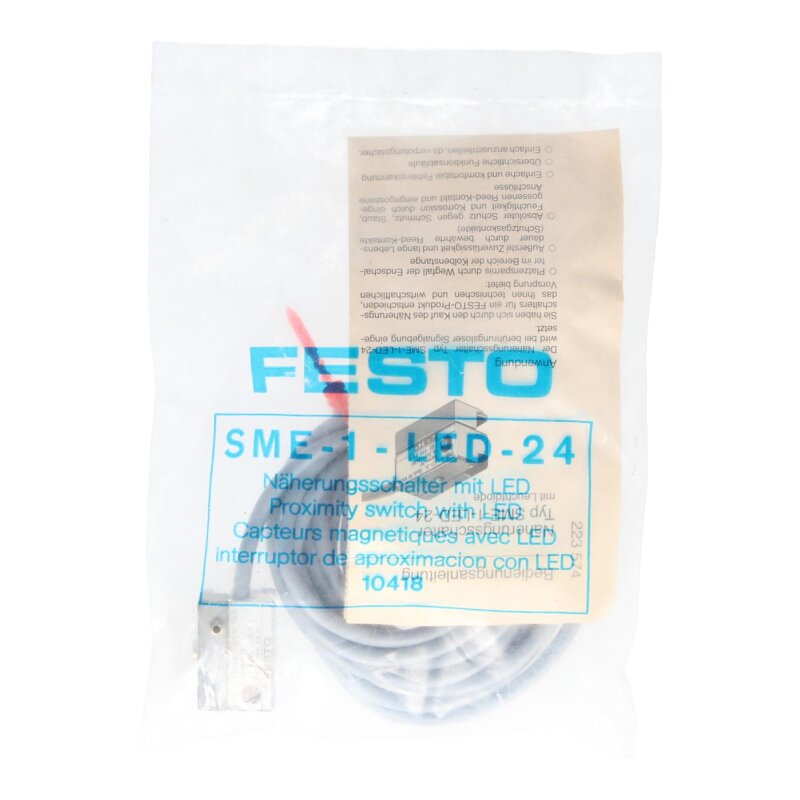 Festo SME-1-LED-24 10418 N&auml;hrungsschalter Proximity Switch