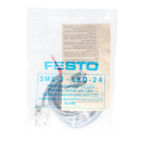 Festo SME-1-LED-24 10418 N&auml;hrungsschalter Proximity Switch