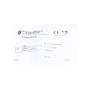 Schönbuch Sensor IDDA 6514 Nährungsschalter...