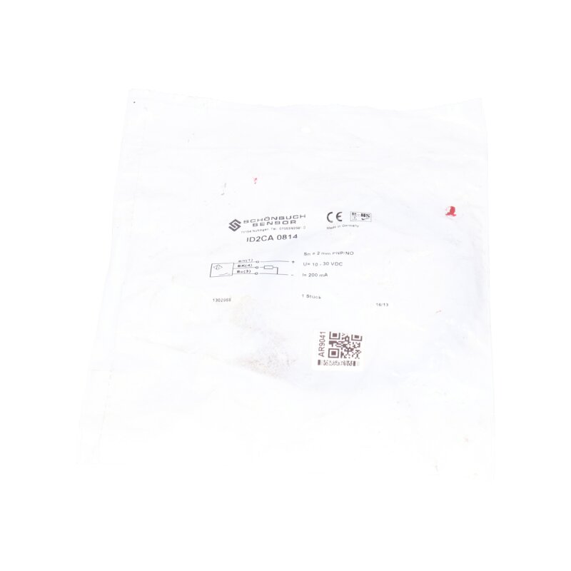 Sch&ouml;nbuch Sensor ID2CA 0814 N&auml;hrungsschalter Proximity Switch