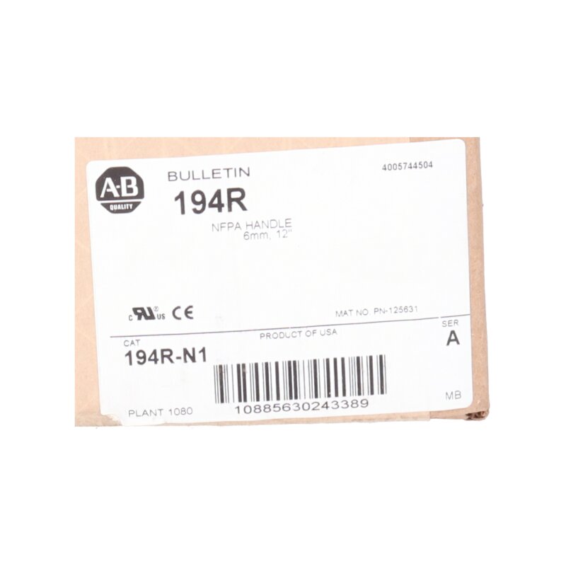 Allen Bradley 194R-N1 Griff Handle