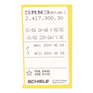 Schiele 2.417.300.30 Zeitrelais Time Relay