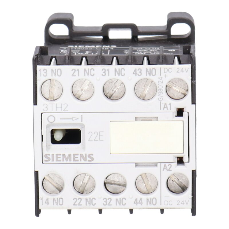 Siemens 3TH20 22-0BB4 / 3TH2022-0BB4 Hilfssch&uuml;tz Auxiliary Contactor