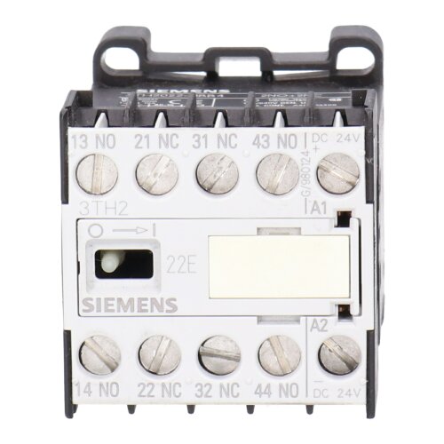 Siemens 3TH20 22-0BB4 / 3TH2022-0BB4 Hilfssch&uuml;tz Auxiliary Contactor