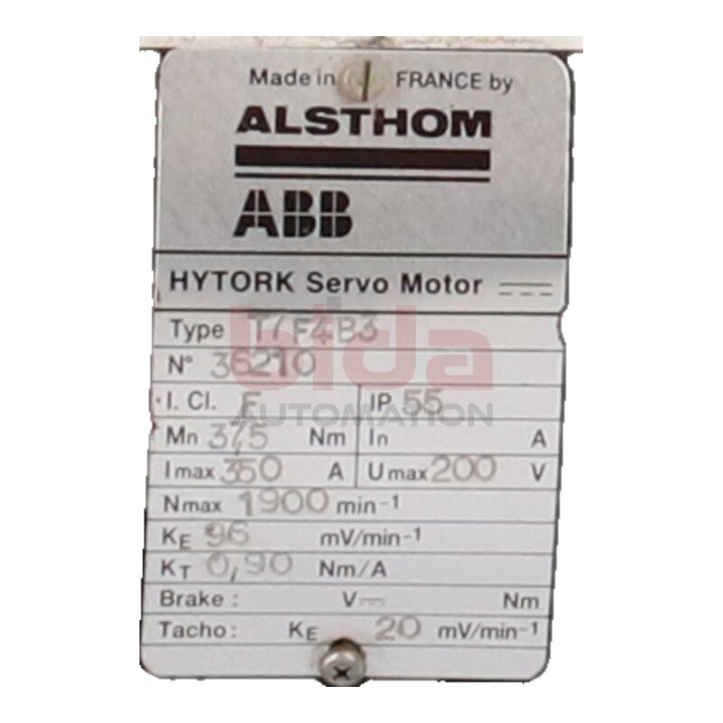 ABB T6C3B R6124 Servomotor Servo Motor 200V