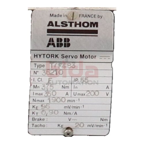 ABB T6C3B R6124 Servomotor Servo Motor 200V