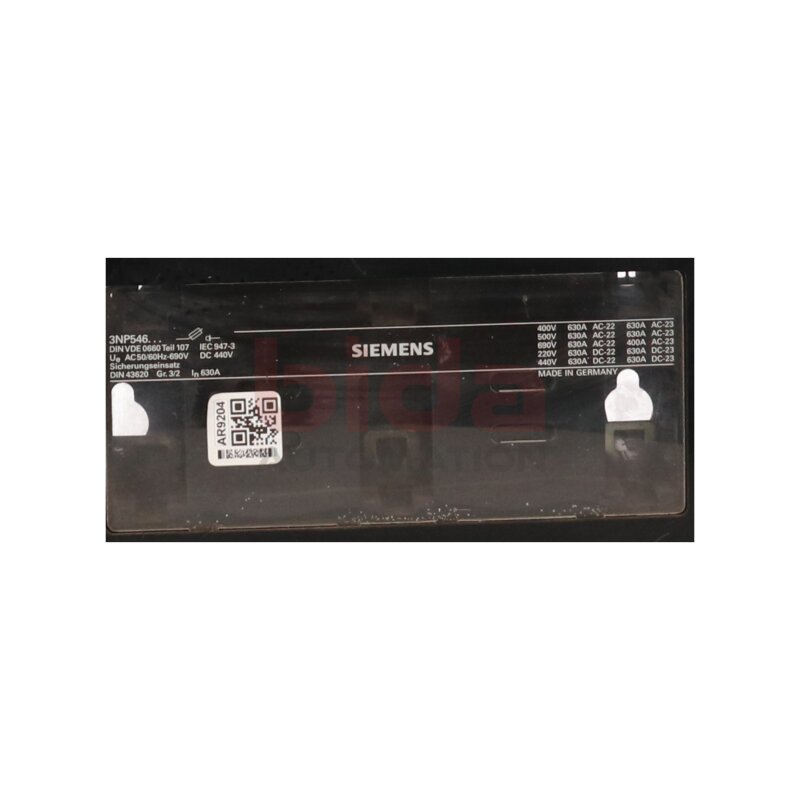 Siemens 3NP546... Sicherungslasttrennschalter Fuse Switch Disconnector 690V