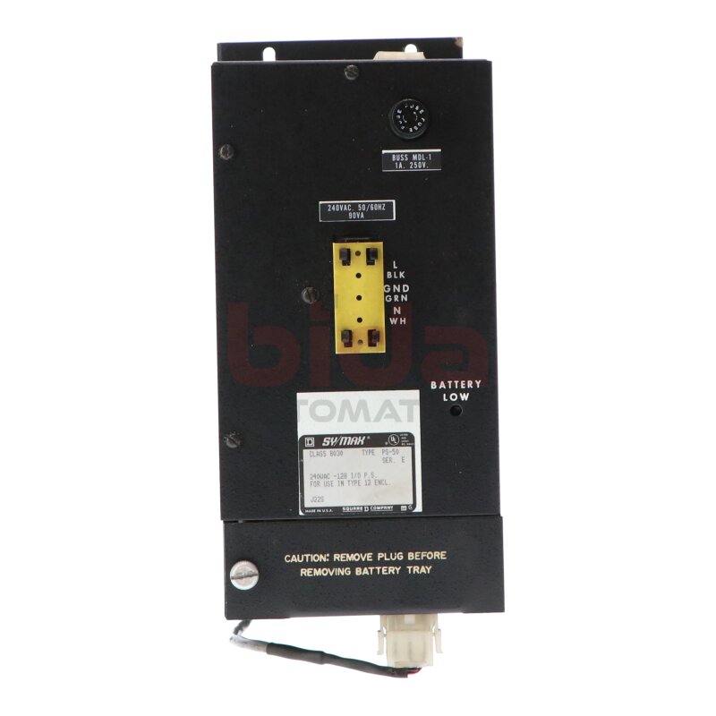 Square D SY/MAX CLASS 8030 PS-50 Stromversorgung Power Supply