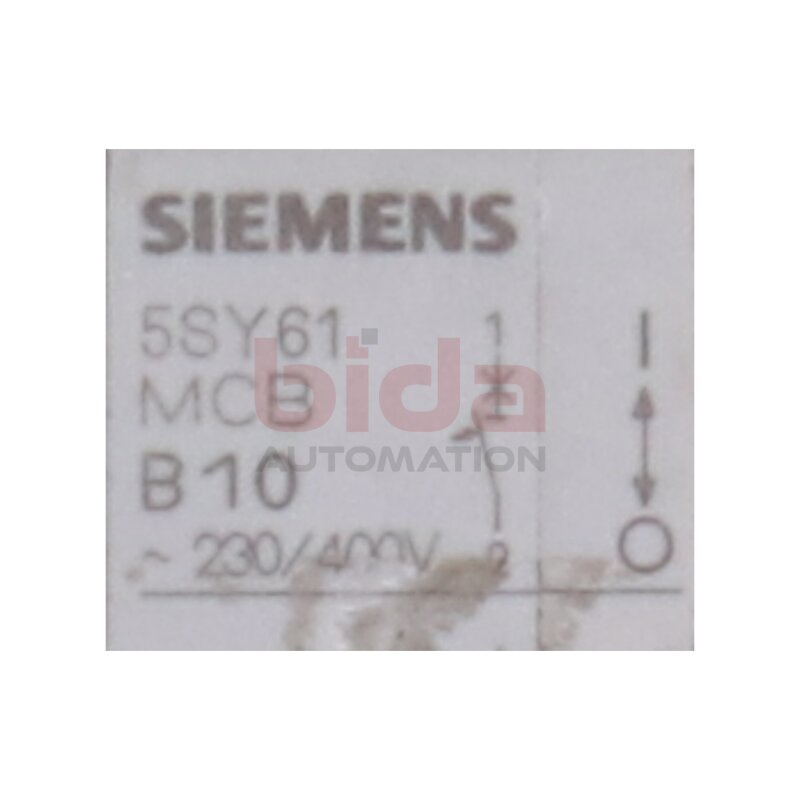 Siemens 5SY6110-6 / 5SY6 110-6 Leistungsschalter Circuit Breaker