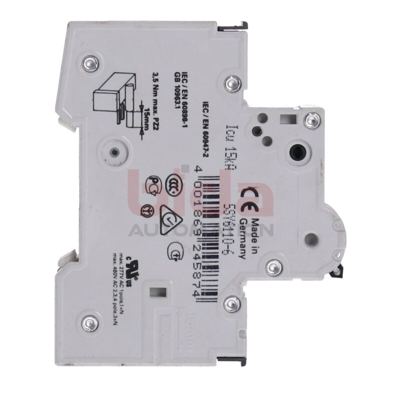 Siemens 5SY6110-6 / 5SY6 110-6 Leistungsschalter Circuit Breaker