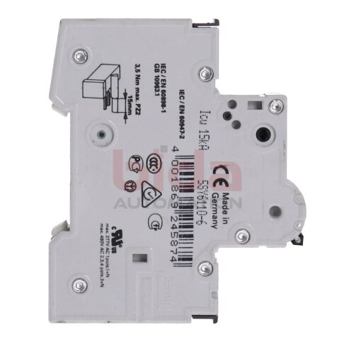 Siemens 5SY6110-6 / 5SY6 110-6 Leistungsschalter Circuit Breaker