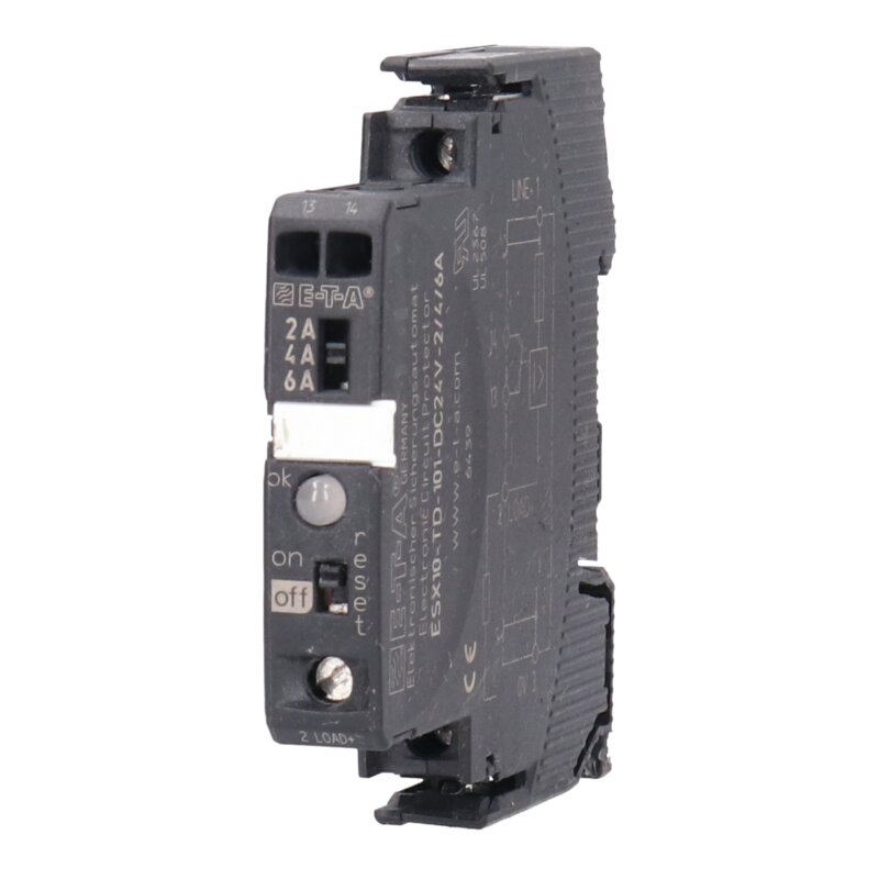 E-T-A ESX10-TD-101-DC24V-2/4/6A Elektrischer Sicherungsautomat Electronic Circuit Protectror
