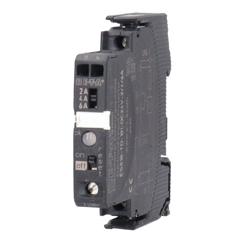 E-T-A ESX10-TD-101-DC24V-2/4/6A Elektrischer Sicherungsautomat Electronic Circuit Protectror