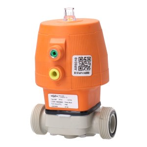 +GF+ Typ 028 Kunststoff Membranventil Plastic Diaphragm...