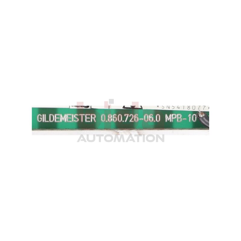 Gildemeister 0.860.726-06.0 MPB-10 Platine Circuit Board