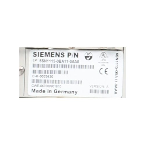 Siemens 6SN1115-0BA11-0AA0 Regelkarte Regelungseinschub Karte