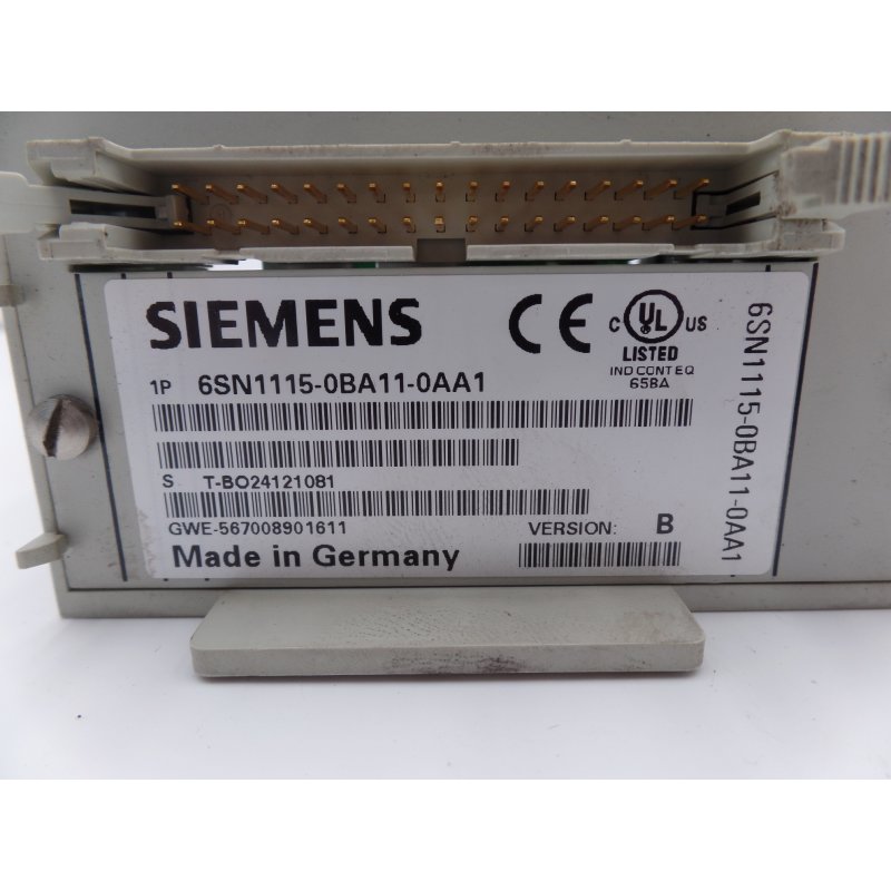 Siemens 6SN1115-0BA11-0AA1 Regelkarte Regelungseinschub Karte