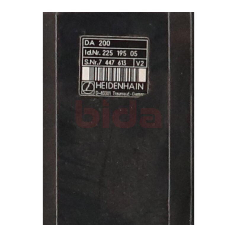 Heidenhain DA 200 225 195 05 Druckregelventil Pressure Control Valve 16bar