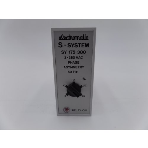 Electromatic S-System SY 175 380 3-Phasen Asymetrische Steuerung Asymmetry Control Relais