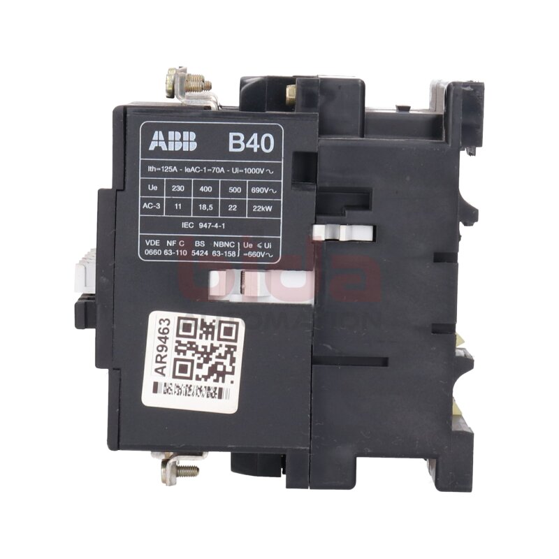ABB B40 Leistungssch&uuml;tz Power Contactor