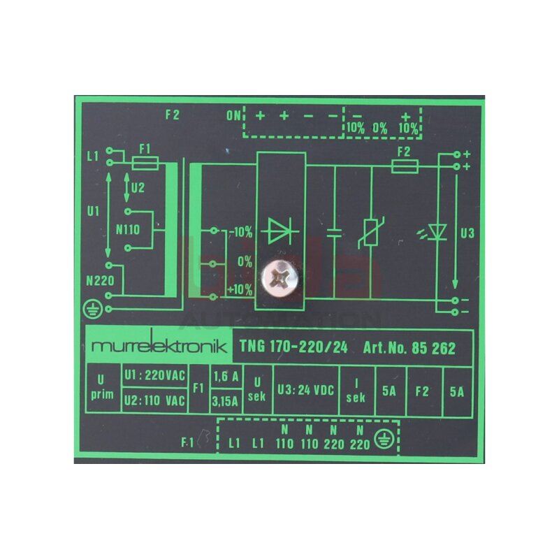 Murr 85262 Netzger&auml;t Power Supply