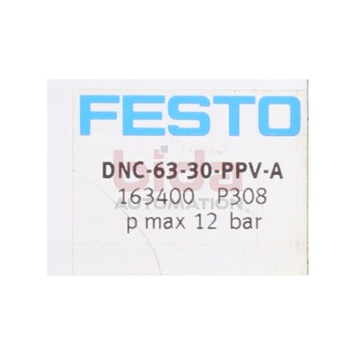 Festo DNC-63-30-PPV-A 163400 Normzylinder Standard cylinder