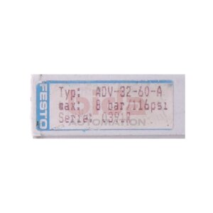 Festo ADV-32-60-A 19312 Kompaktzylinder Compact Cylinder
