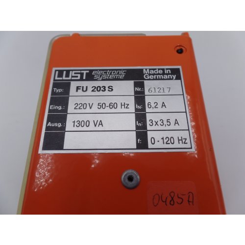 Lust Frequenzumrichter FU203S 1300VA 220V FU200 3x3,5A