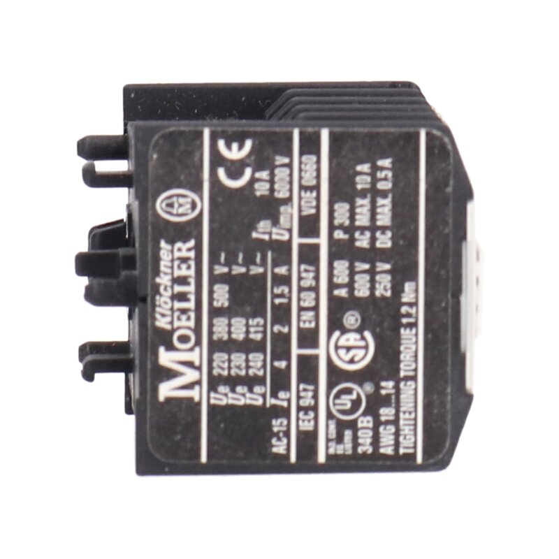 Moeller 40 DIL E Hilfsschalterblock Auxiliary Switch Block