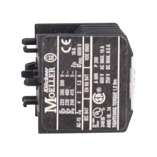 Moeller 40 DIL E Hilfsschalterblock Auxiliary Switch Block