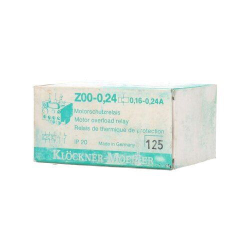 Moeller Z00-0,24 Motorschutzrelais Motor Protection Relay