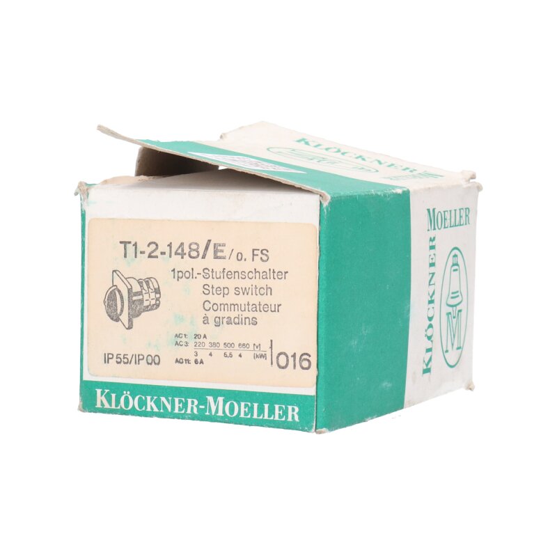 Moeller T1-2-148 Aufbau-Nockenschalter Wahlschalter Selector switch