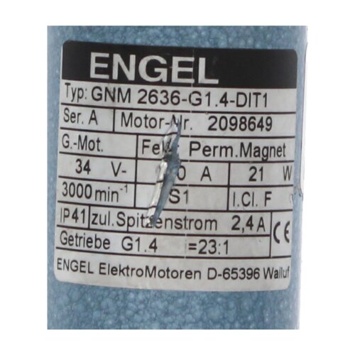 Engel GNM 2636-G1.4DIT1 Getriebemotor Gear motor