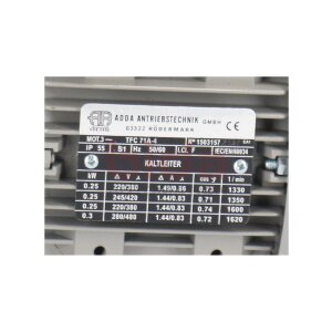 Adda Antriebstechnik TFC 71A-4 Elektromotor Motor...