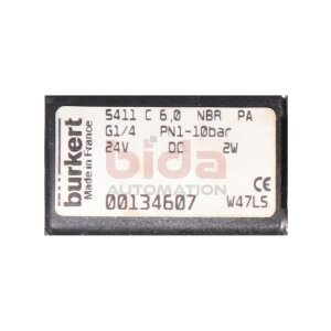 Bürkert 00134607 Magnetventil Solenoid Valve