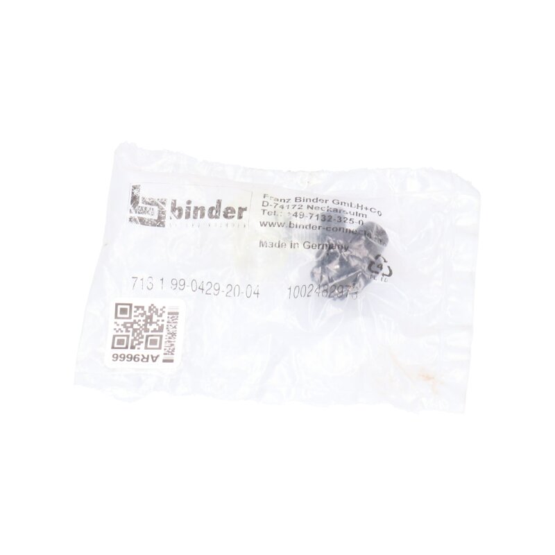 Binder Serie 713   99-0429-20-04 Rundstecker Round connector