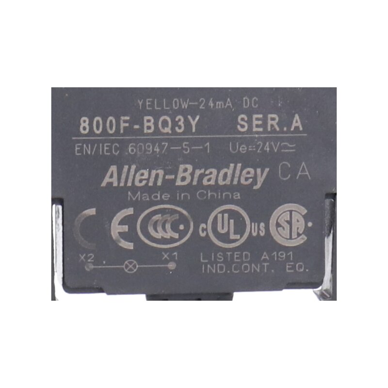 Allen Bradley 800F-BQ3Y LED Modul LED module