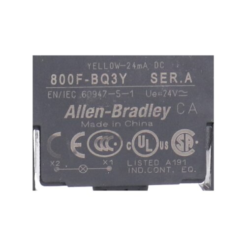 Allen Bradley 800F-BQ3Y LED Modul LED module