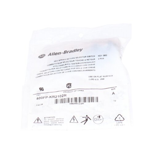 Allen Bradley 800FP-KR2102R Wahlschalter Selector switch