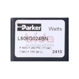 Parker L606G024BN Druckluftfilter Filter Compressed Air...