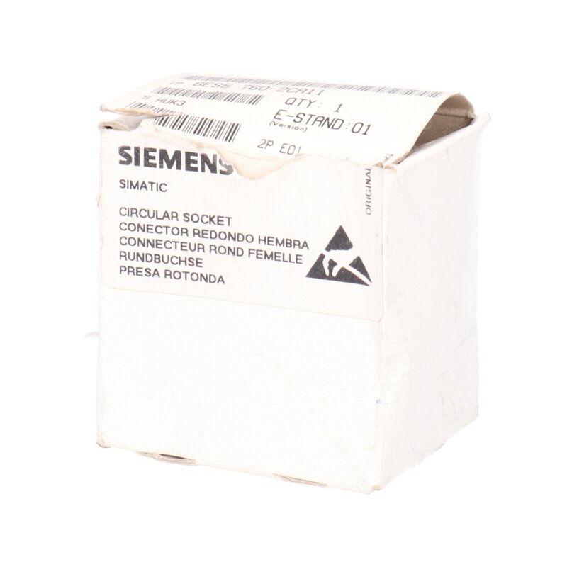 Siemens Simatic 6ES5 760-2CA11 / 6ES5760-2CA11 Rundbuchse Circular socket